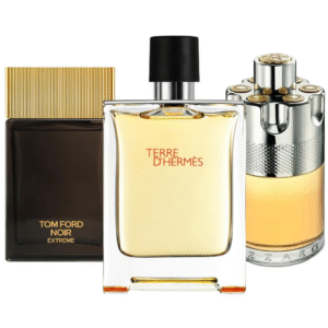 Package with 3 perfumes: Terre d’Hermès, Azzaro Wanted, Tom Ford Noir Extreme (Eau de Parfum)